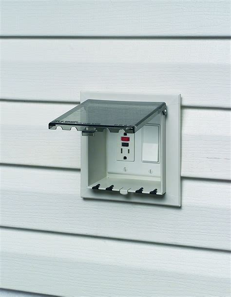 electrical box for exterior hvac|electrical outside boxes wall mounted.